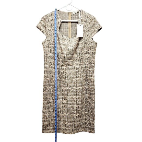 Grace Karin Womens Tweed Cap Sleeve Sheath Dress Back Zipper & Lining size XL - Picture 7 of 11